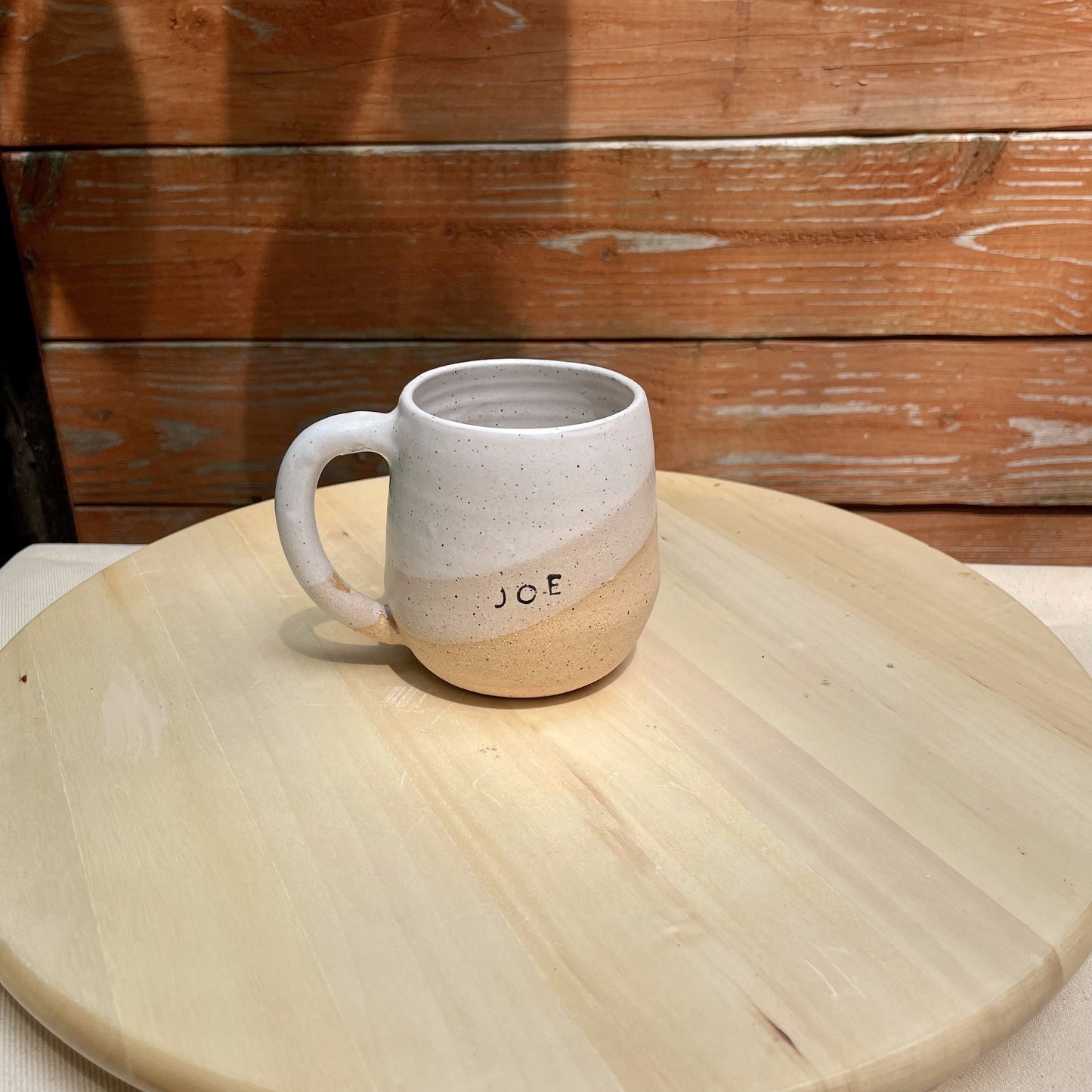Seconds - Joe Mug - Rounded Bottom Coffee Cup - Handmade Ceramic