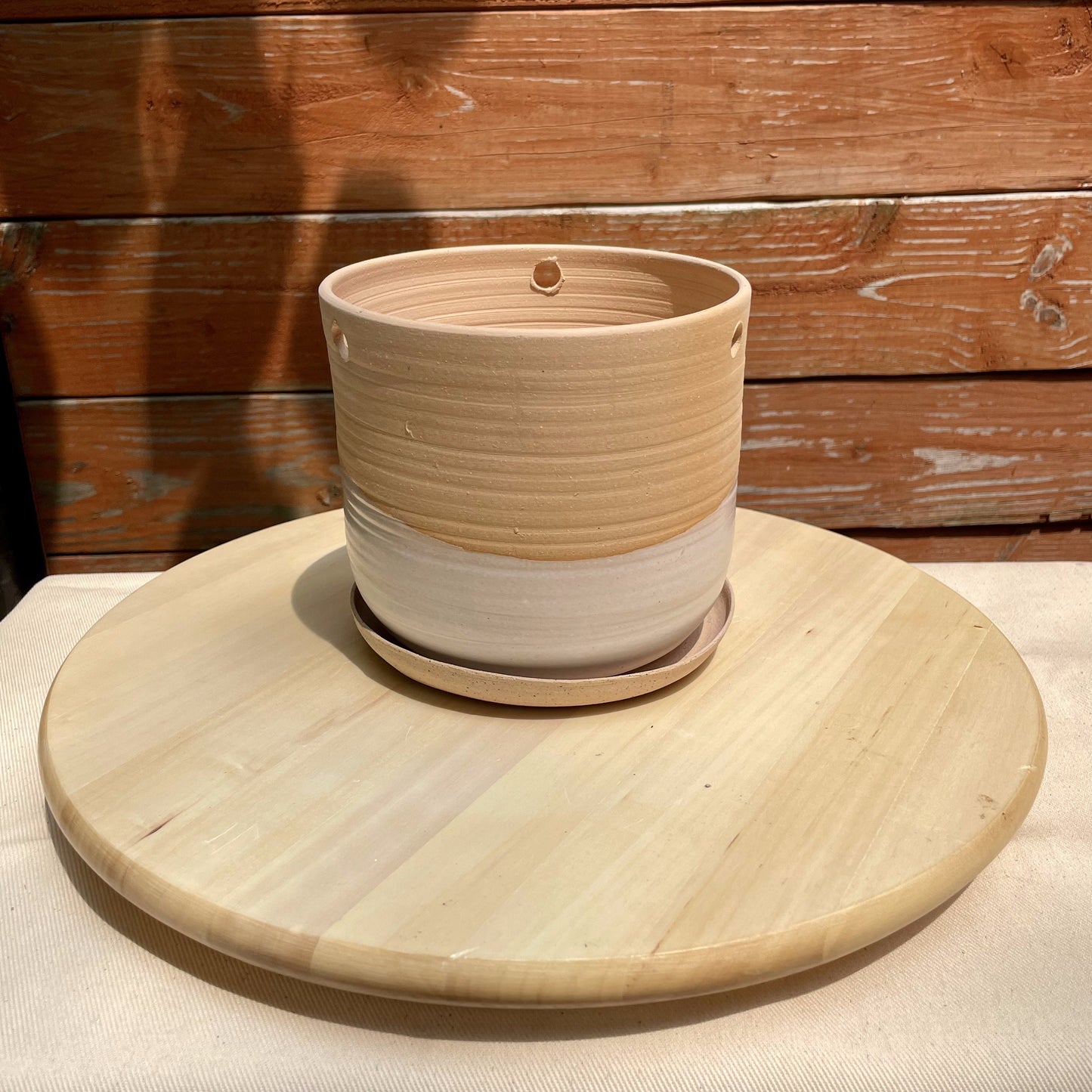 Seconds - Hanging Orb Planter - Handmade Ceramic