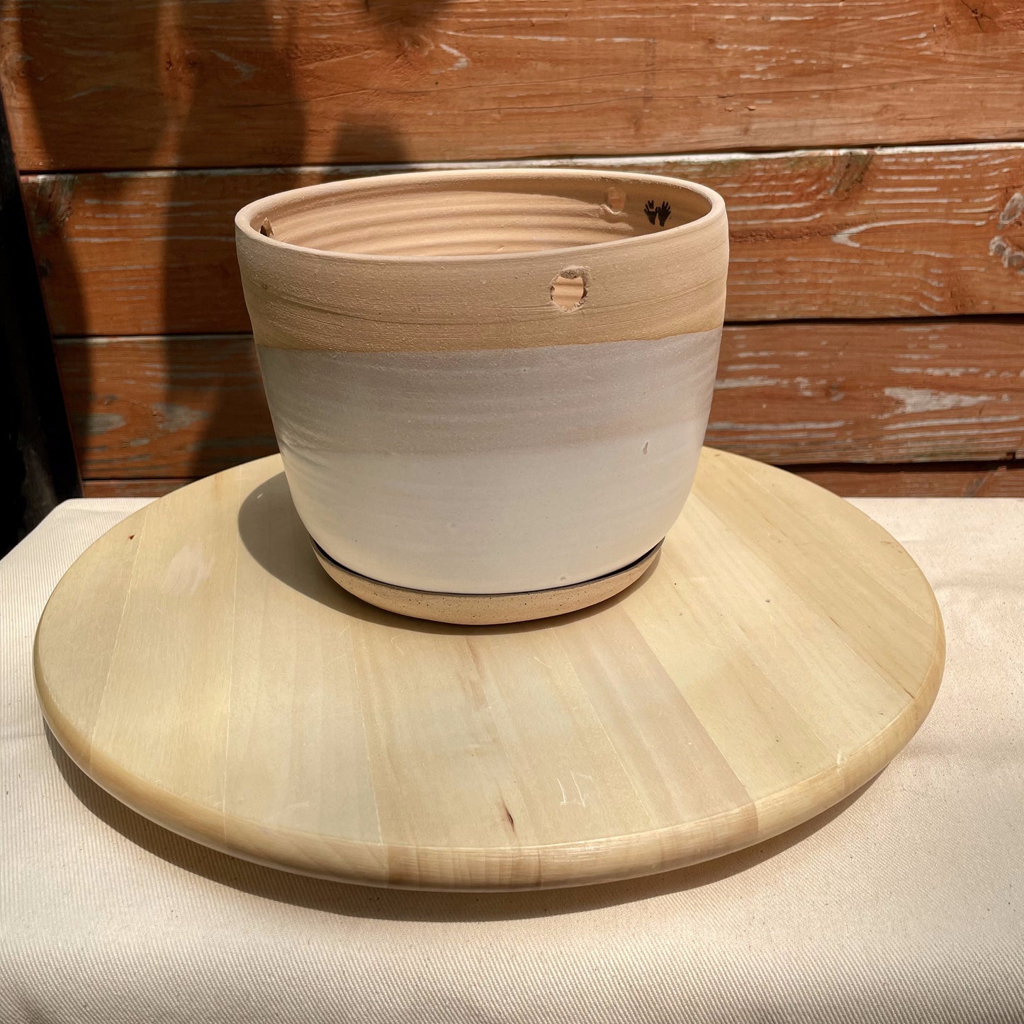 Seconds - Hanging Orb Planter - Handmade Ceramic