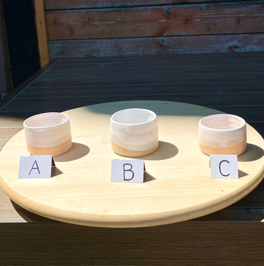 Seconds - Ceramic Matchstick Holder with Strike Pad - Handmade Decor