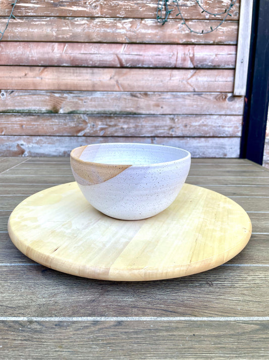 Seconds - Angled Bowls - White - Handmade Ceramic Kitchenware