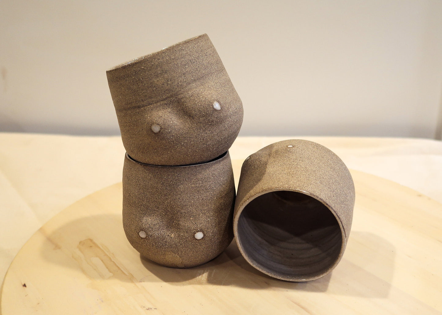 Seconds - Boob Mug - Natural White - Handmade Ceramic Coffee Mug