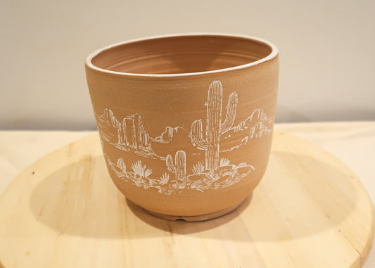 Seconds - Desert Planter - Succulent/Plant Pot - Handmade Ceramic