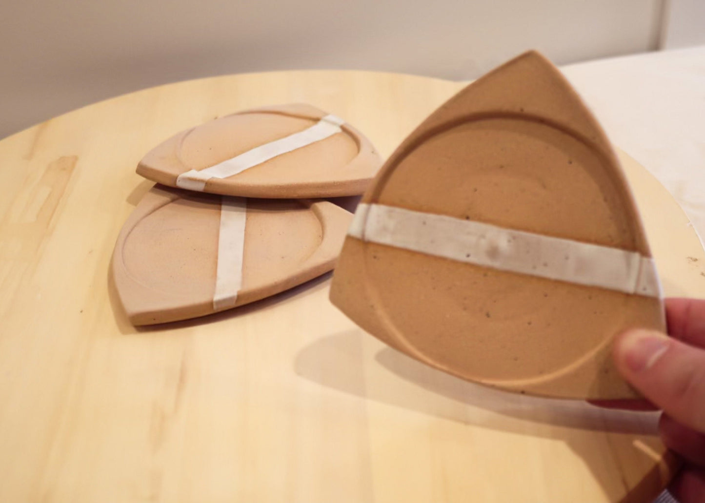 Seconds - Serving Trivets - White - Handmade Ceramic