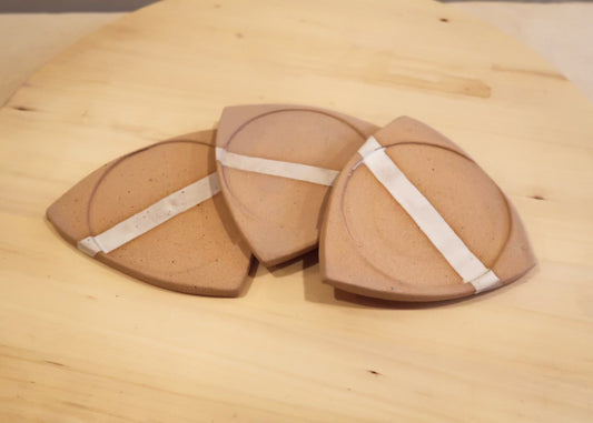 Seconds - Serving Trivets - White - Handmade Ceramic