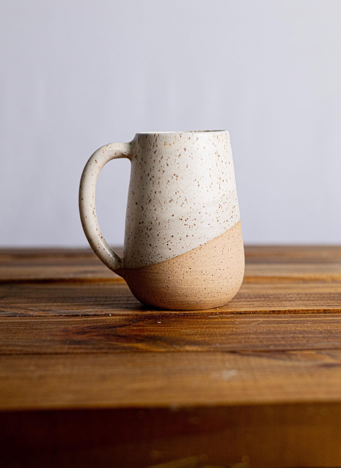 Tall Round-Bottom Mug -16 ounces - Handmade Ceramic Coffee Mug