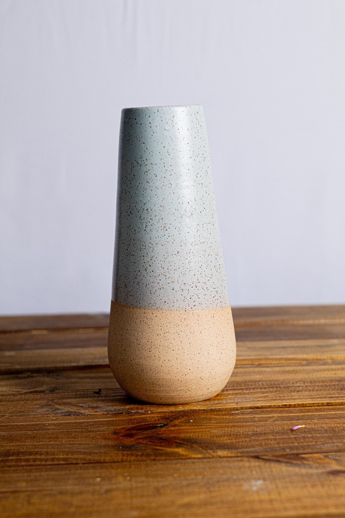 Wide Bottom Vase  Unique Ceramic Vase- color and size options
