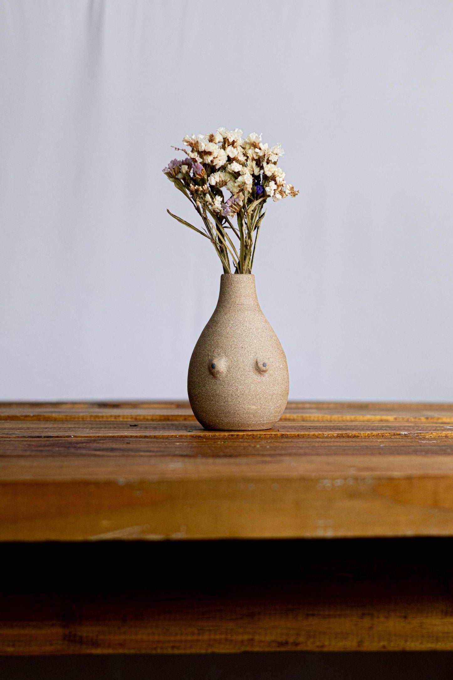 Handmade Boob Bud Vase  Fun Ceramic Flower holder  Unique Small Vase  Playful & Functional Gift