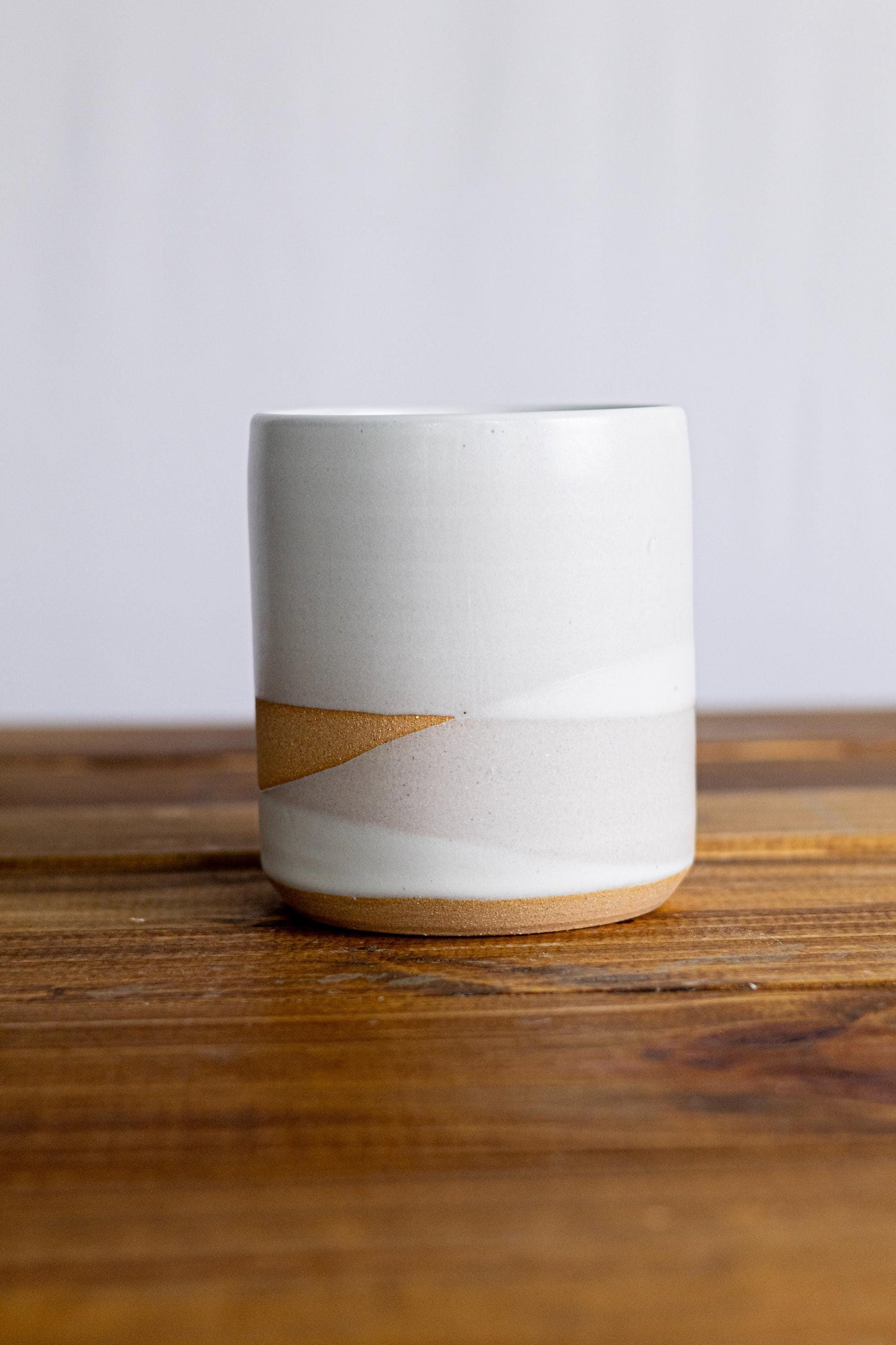 Criss Cross Ceramic Utensil Holder: Criss-Cross Stoneware Crock