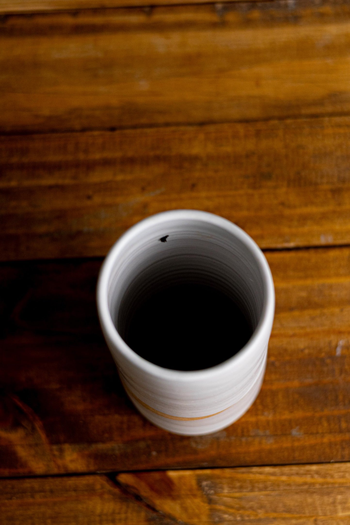 Handmade Criss-Cross Tall Cylinder Vase  Unique Ceramic Flower vase