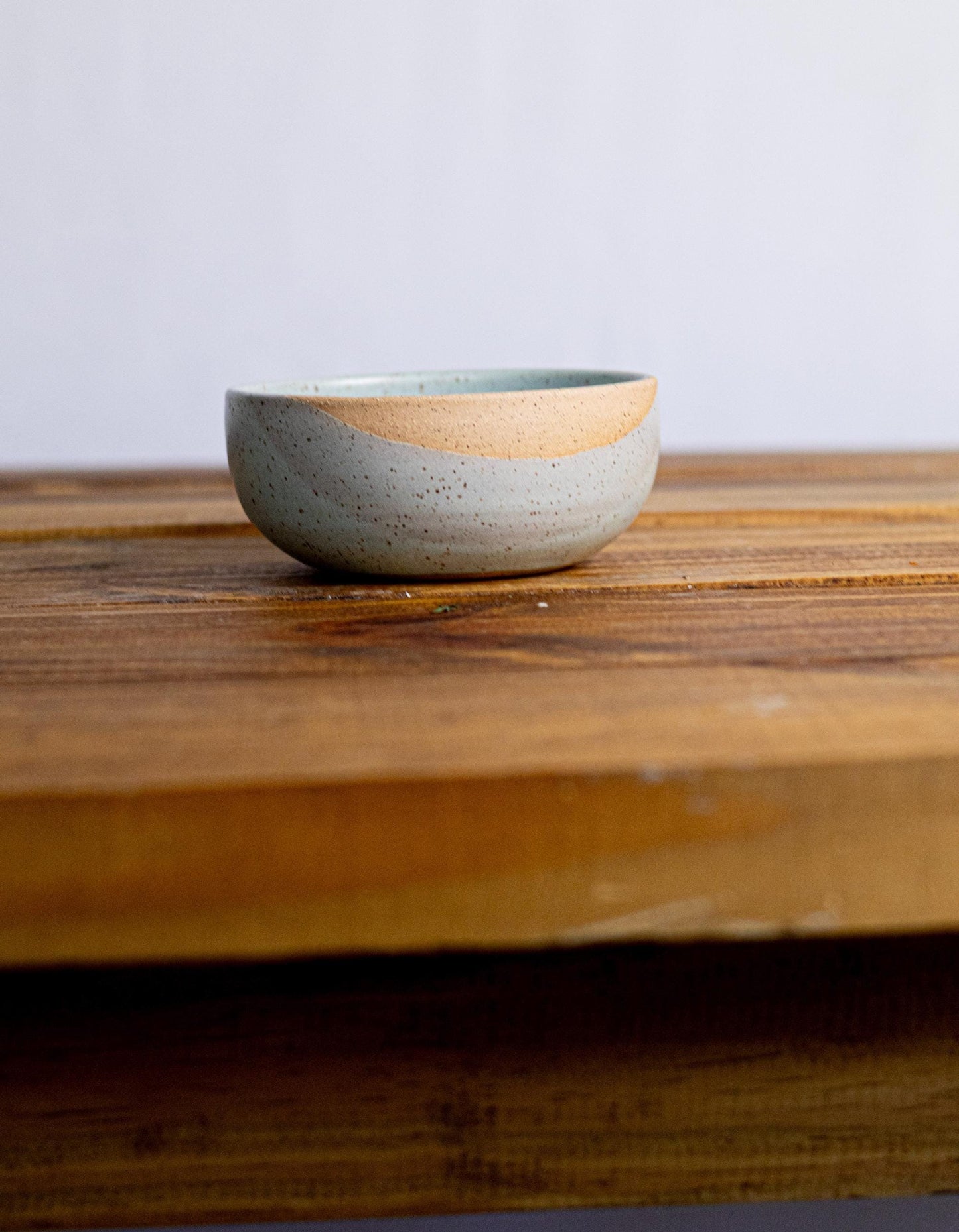 wide bottom Cereal Bowl: Handmade Stoneware Cookware.