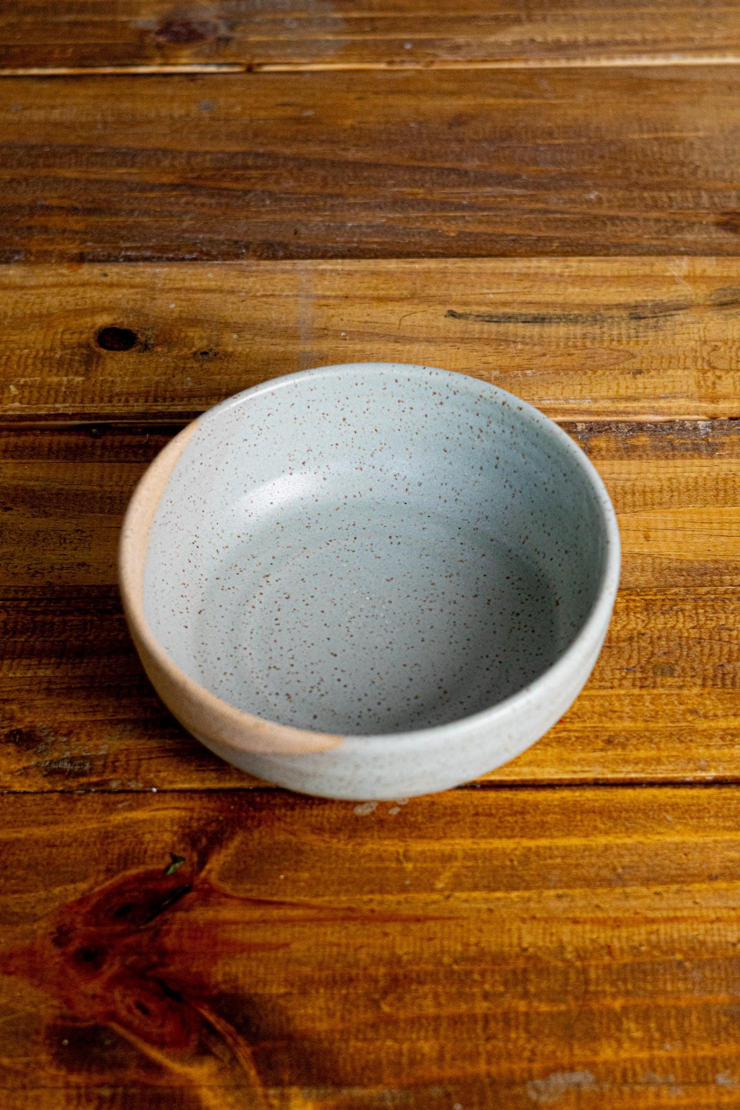 Wide Bottom Ceramic rice Bowl: handmade Artisan Stoneware Cookware