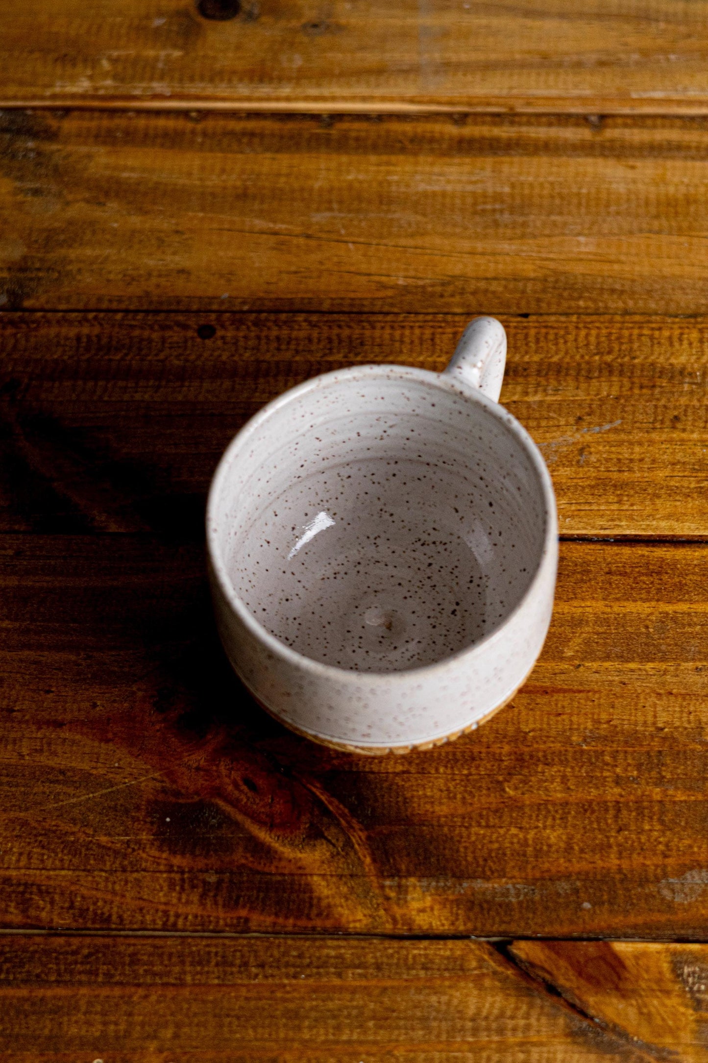 Hand-Carved Ceramic Coffee Mug: Large Stoneware Pottery Cup