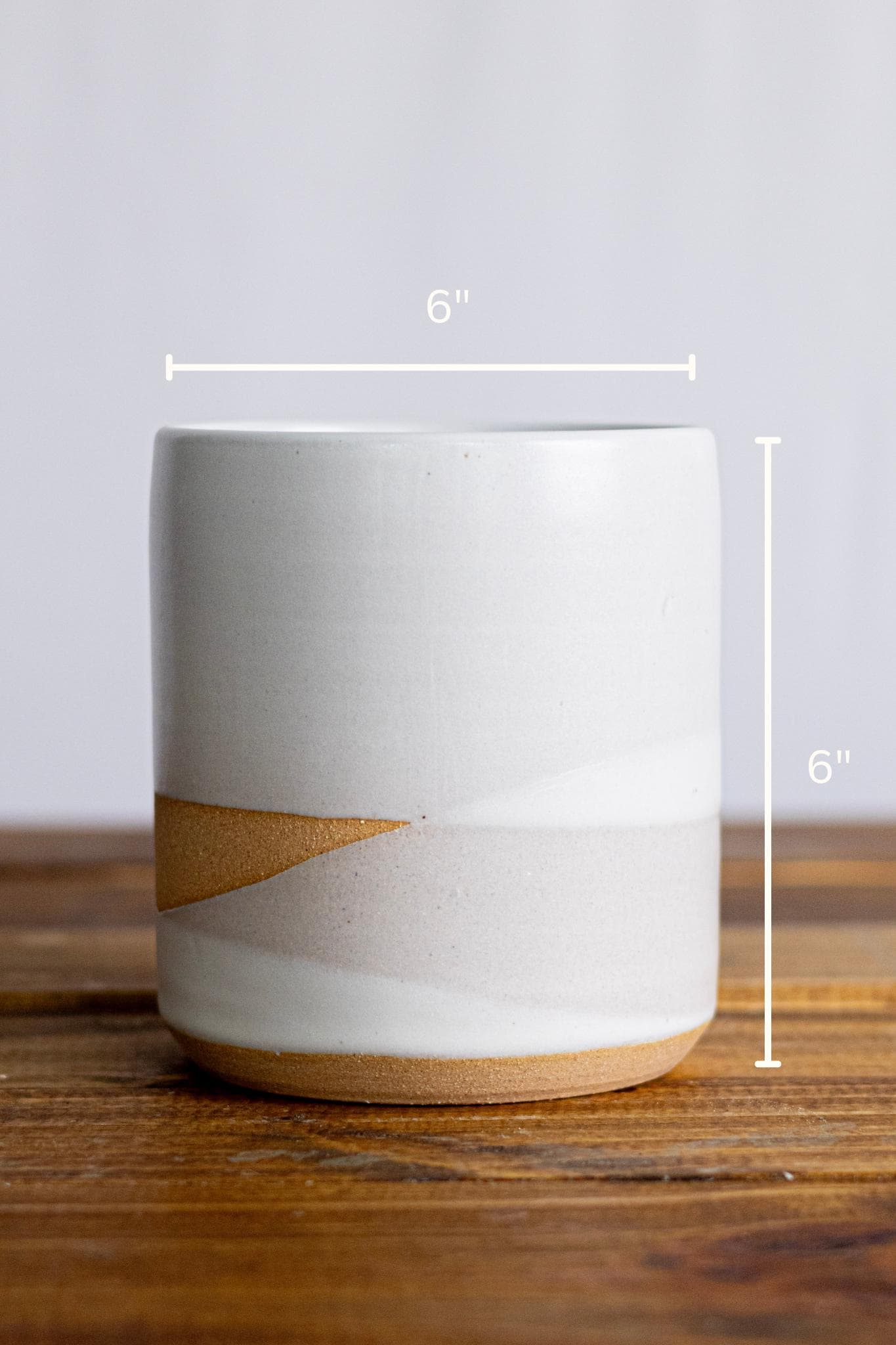 Criss Cross Ceramic Utensil Holder: Criss-Cross Stoneware Crock