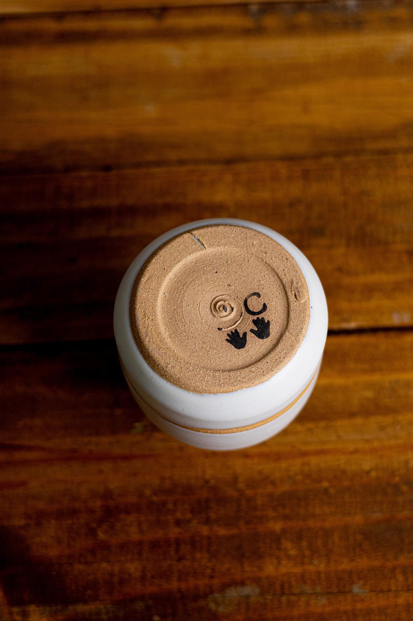 Handmade Criss-Cross Tall Cylinder Vase  Unique Ceramic Flower vase