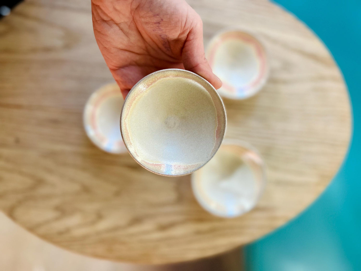 Sloped Ceramic Bowls - Natural Stoneware - Modern Handmade Kitchenware - Multiple Sizes, NEW!