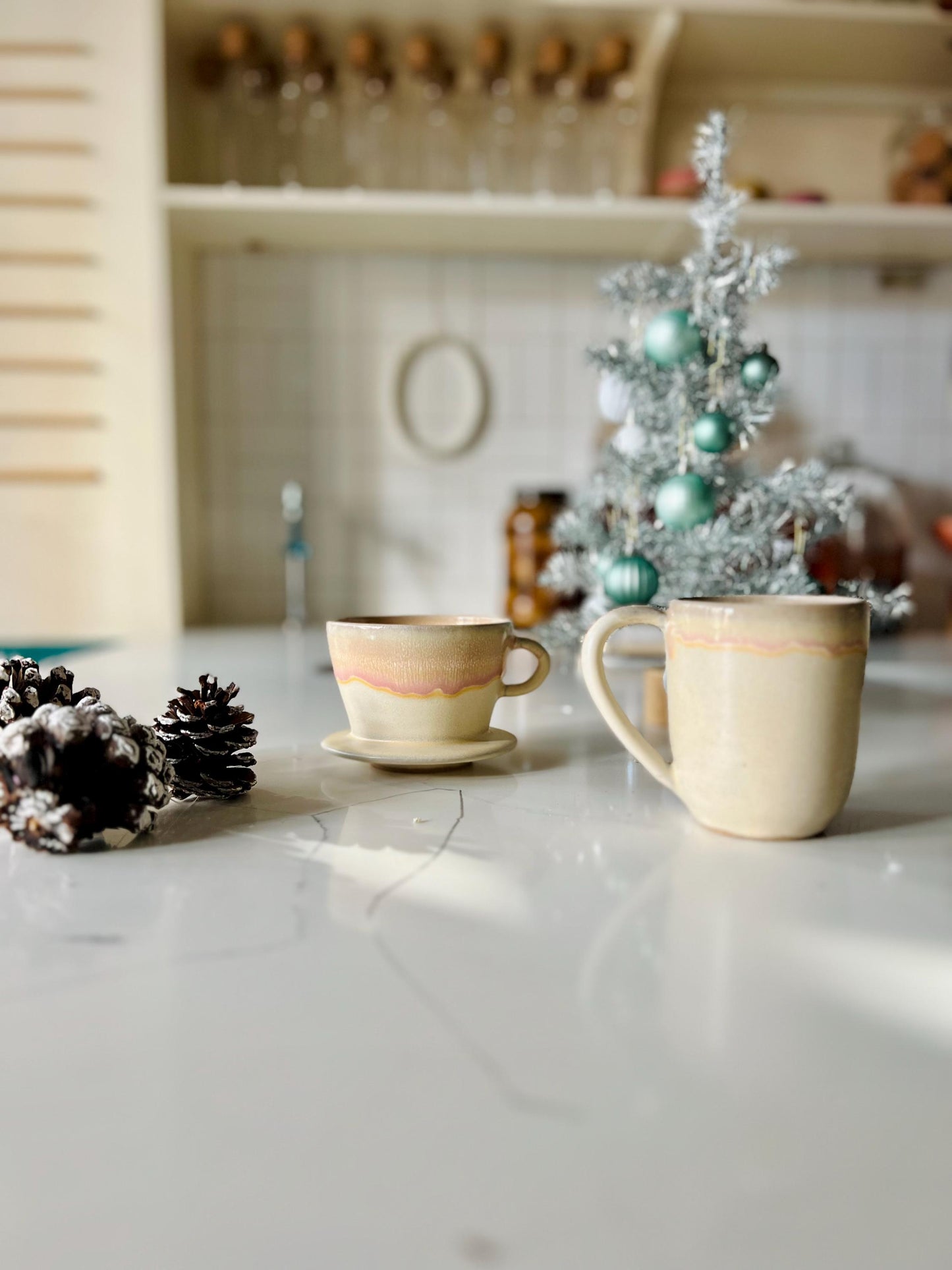 Ceramic Pour Over  Handmade coffee dripper- Coffee Brewer