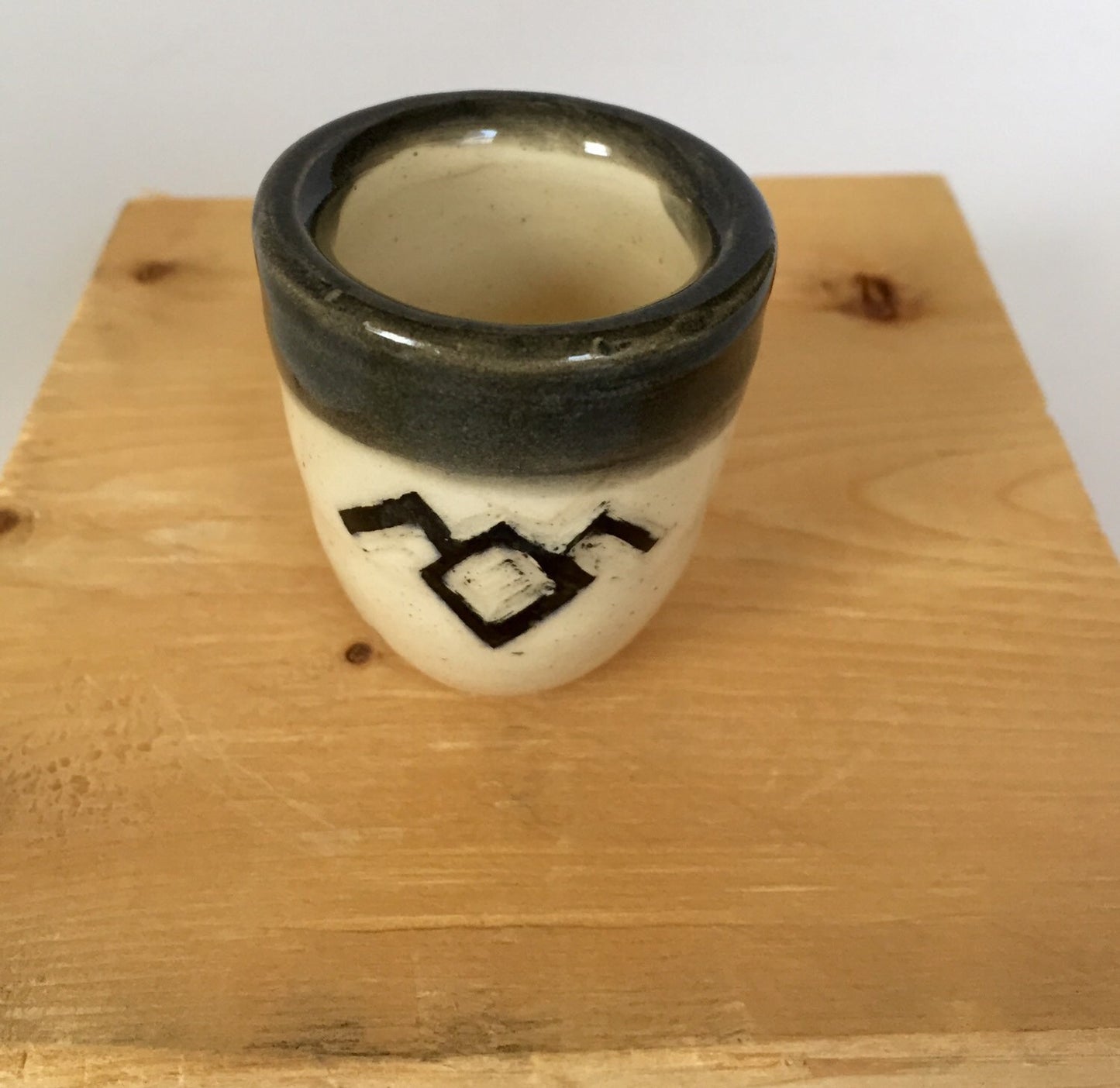 Twin peaks series themed ceramic shot glasses