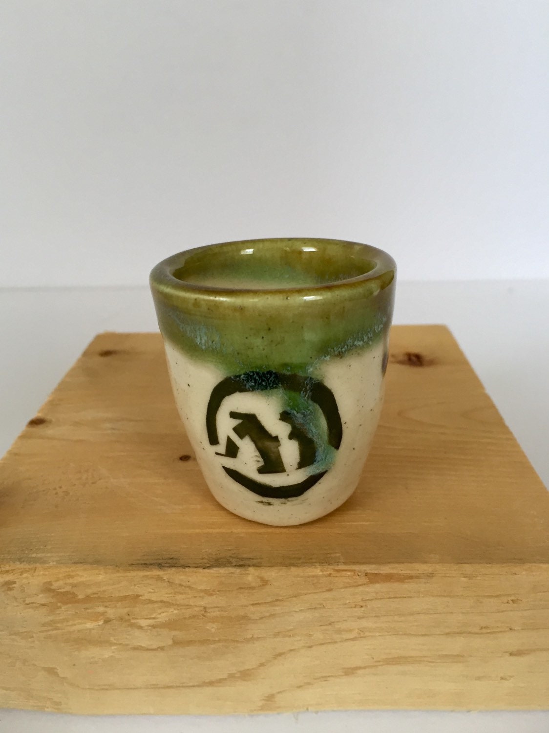 magic the gathering themed ceramic shot glasses.