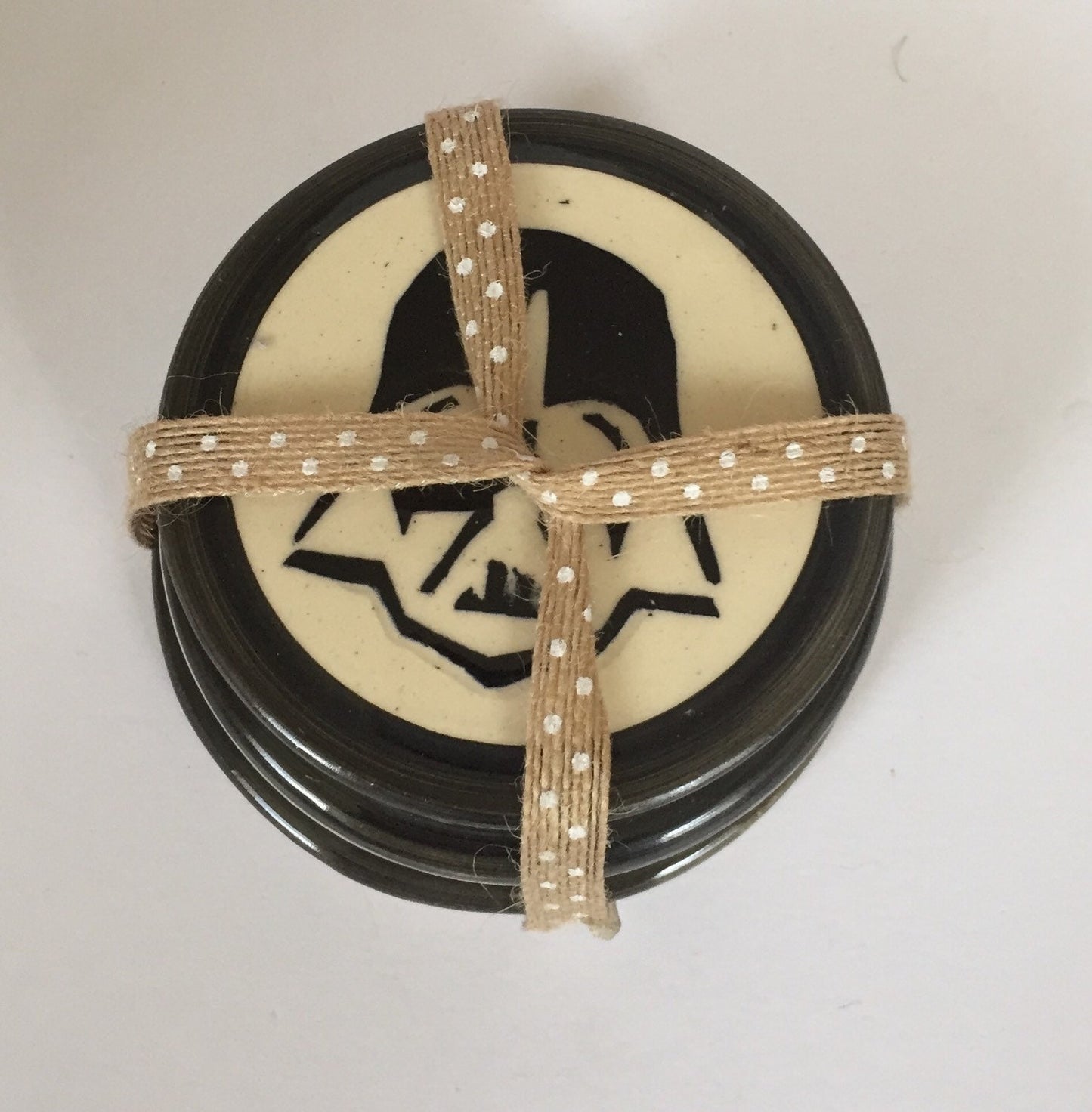 Darth vader - star wars - ceramic coaster - set of four